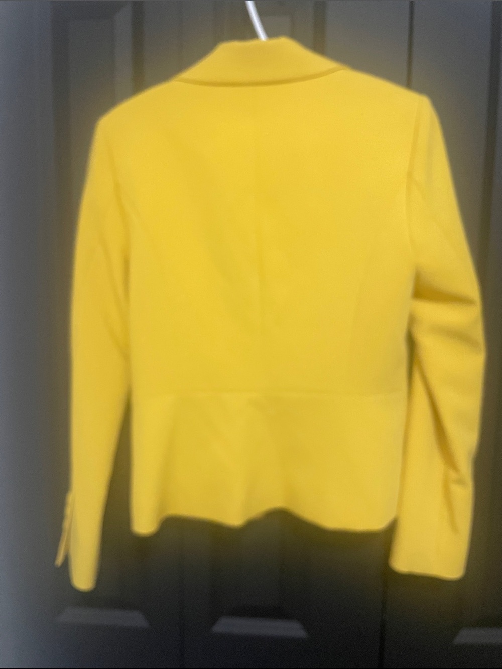 Yellow Single-Button Blazer - Picture 5 of 6